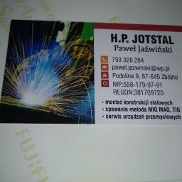 H.P.JOTSTAL - Lutospawanie Aluminium Podolina