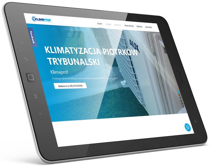 Projektowanie stron dla firm instalacyjnych