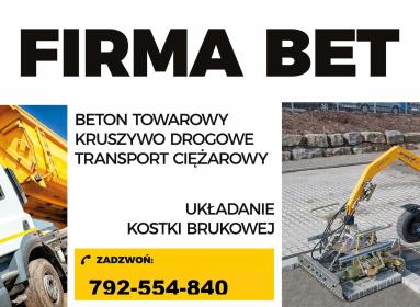 BET brukarstwo maszynowe - przemysłowe - Ekipa budowlana Wrocław