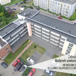 Zabrze 2013 - Budynek wielorodzinny Hydroizolacja - Membrana EPDM klejona całopowierzchniowo