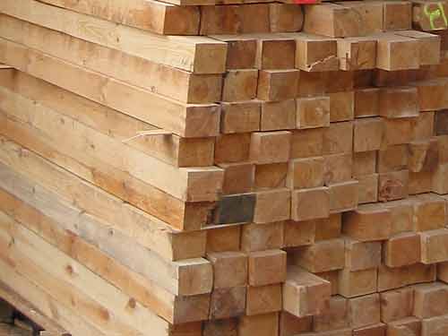 Więźba Dachowa, Deska obrzynana