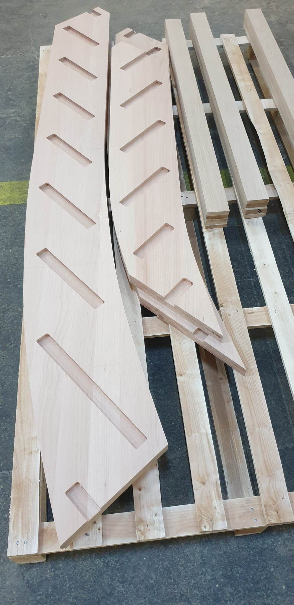 Wycinanie schodów CNC 5 osi