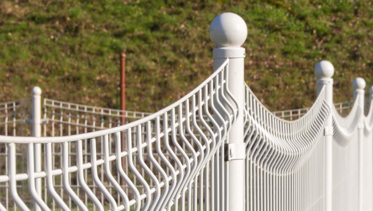 Ogrodzenie panelowe 3W - Typ B