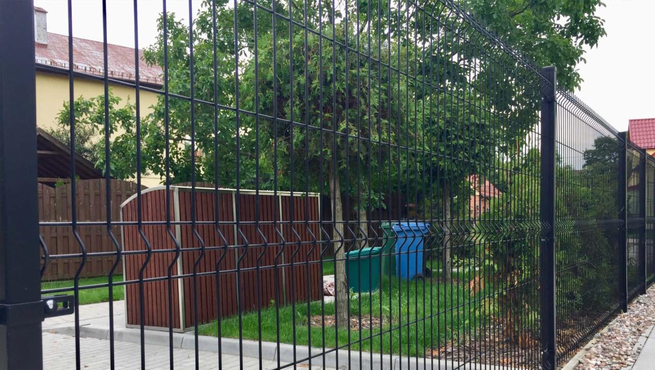 Ogrodzenie panelowe 3D - Classic