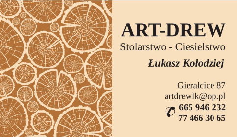Artdrew - Zabudowa Tarasu Głuchołazy