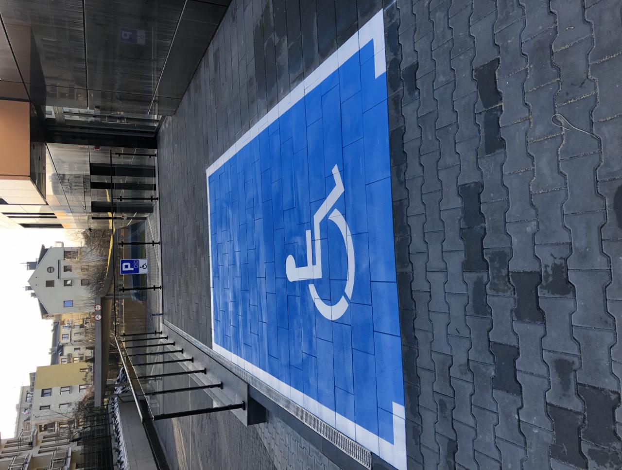 Miejsce dla osoby niepełnosprawnej