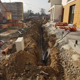 Wykonanie uziemienia . Osiedle deweloperskie 