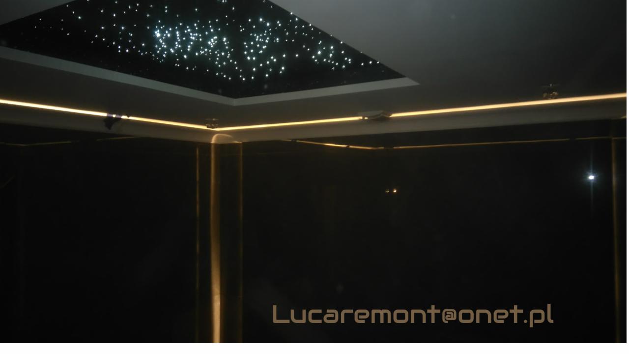 Gwiezdziste niebo-efekt3d światłowody