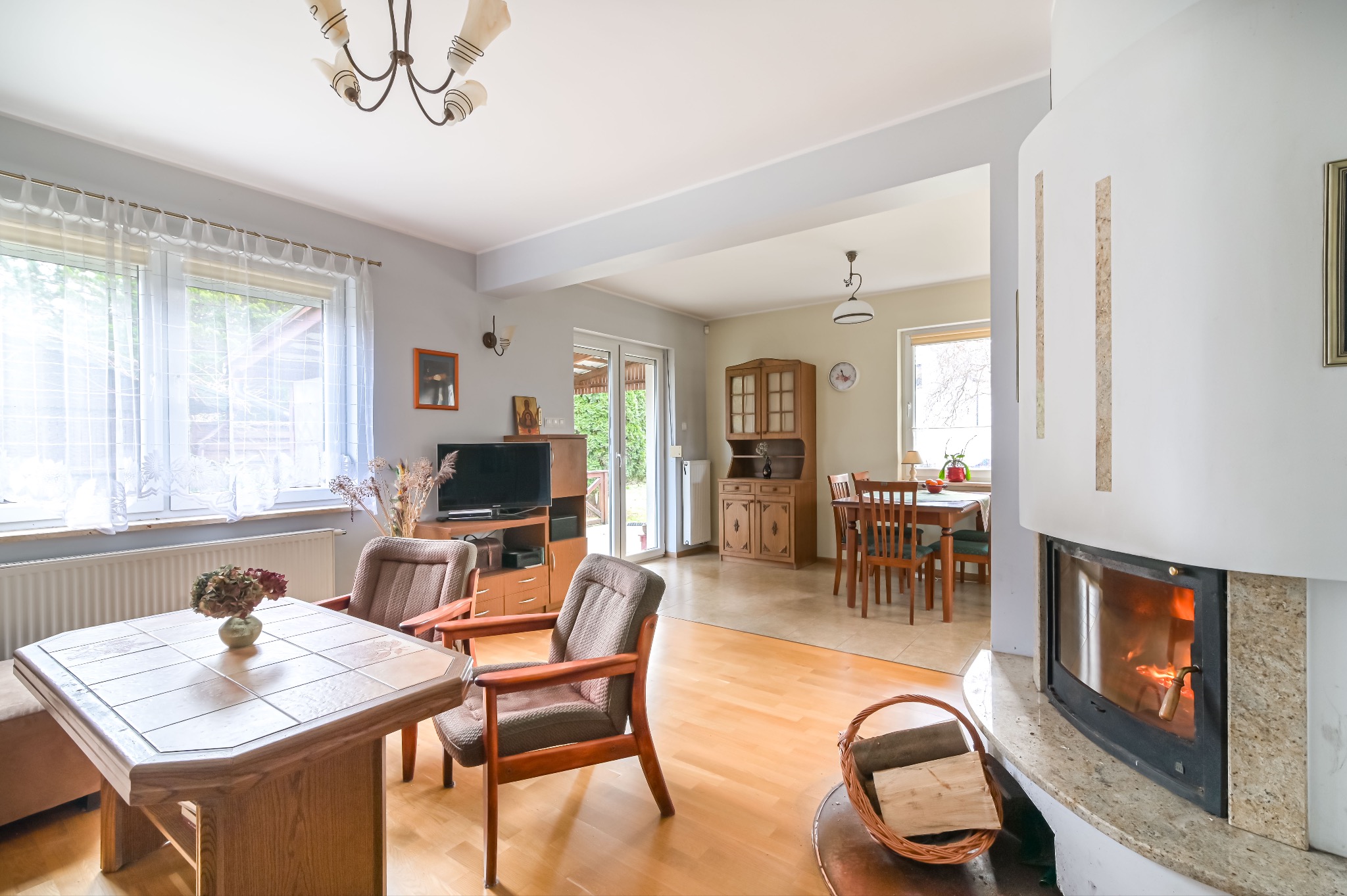 Kopalino- Dom z Kominkiem