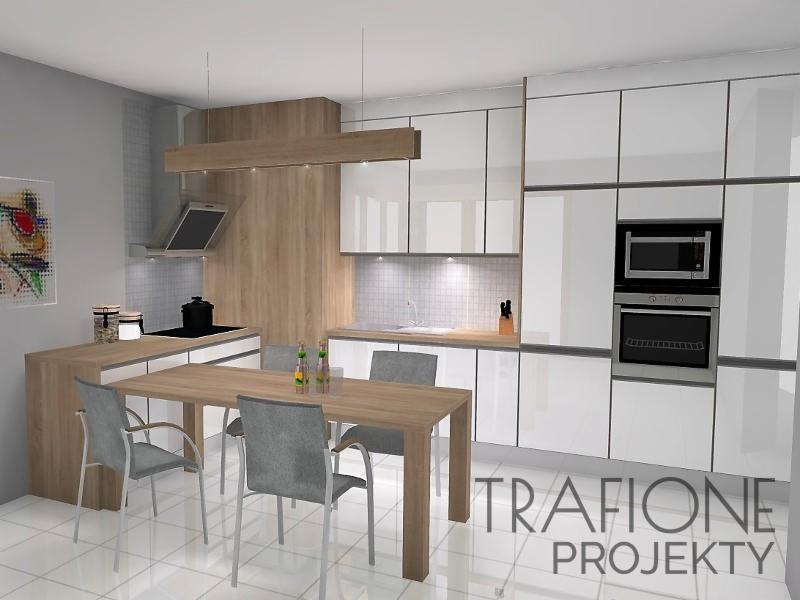 Białe meble kuchenne na wymiar Bydgoszcz