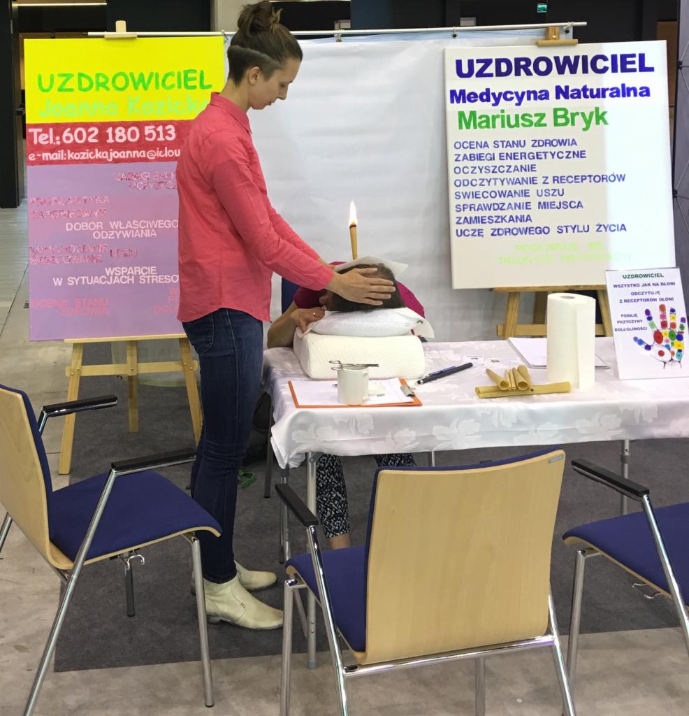 Świecowanie, konchowanie - czyszczenie uszu, zatok Joanna Kozicka