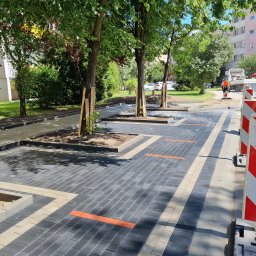 Układanie kostki brukowej Żyrardów 3