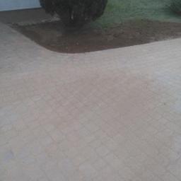 Układanie kostki brukowej Podłopień 2