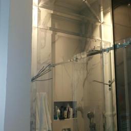 Lustro w łazience wg projektu klienta - lustro srebrne 4mm + faza 2cm