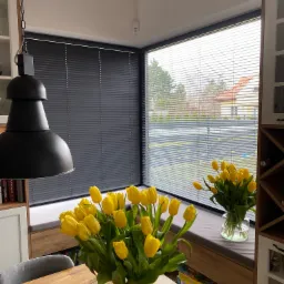 Żaluzja drewniana 25mm.