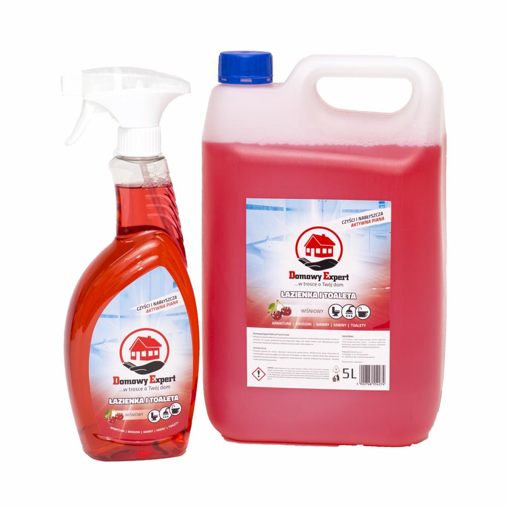 Środek do mycia łazienki i toalety Domowy Expert