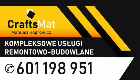 CraftsMat - Płyta karton gips Bieżuń