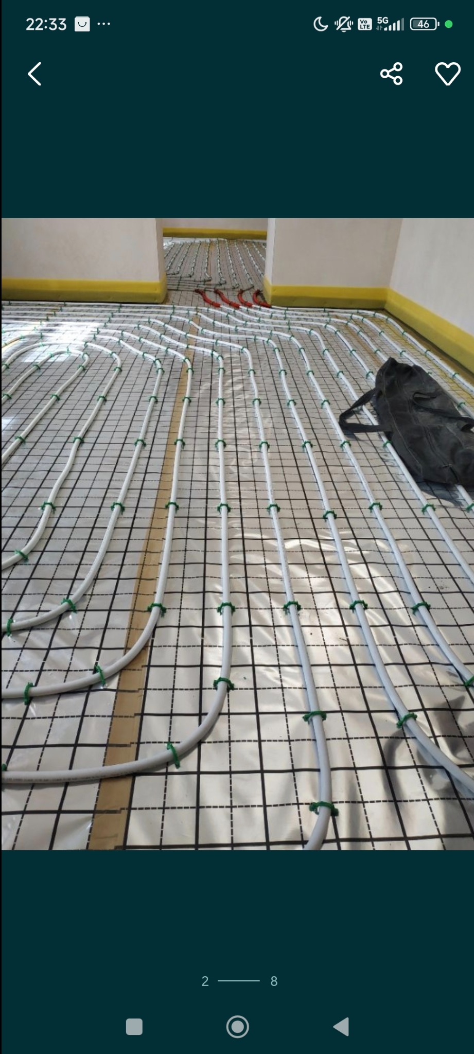 Montaż instalacji ogrzewania podłogowego