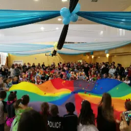 Nasz rekord to 700... tak, tyle dzieci bawilo się z nami w jednym pomieszczeniu