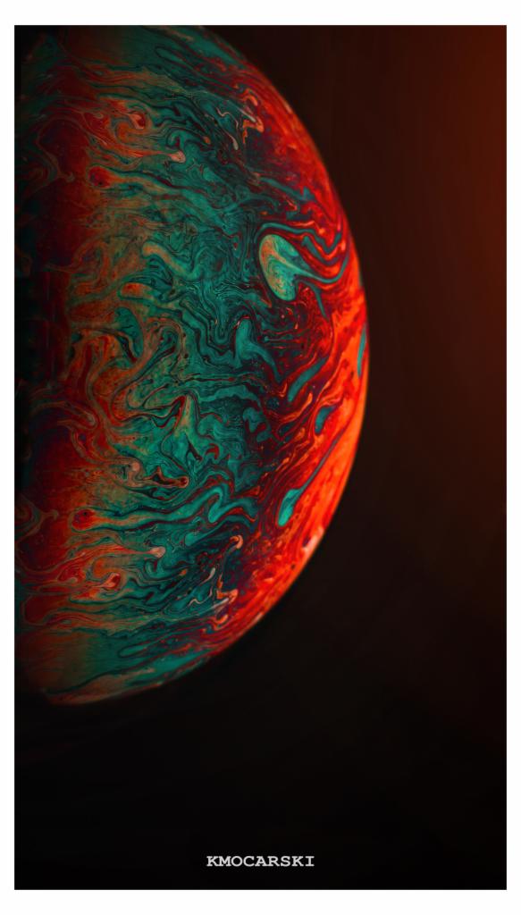 Fotografia makro, bańki mydlane