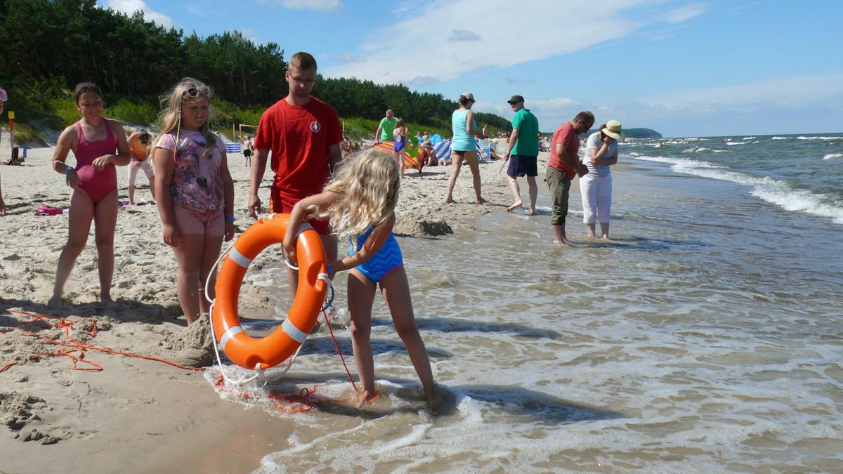 Słoneczny Patrol - pokaz wodnej akcji ratowniczej