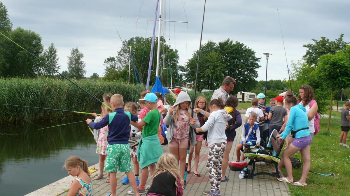 Wędkowanie nad zalewem kamieńskim - konkursy w łowieniu ryb