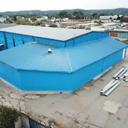 malowanie elewacji blaszanej hali