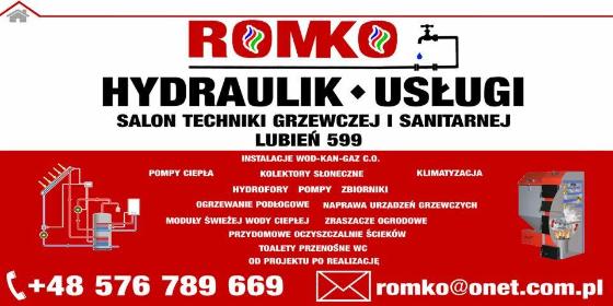 Roman Cudak "Romko" - Instalacje grzewcze Lubień