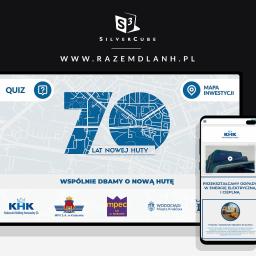Projekt i realizacja portalu informacyjnego 5 krakowskich spółek