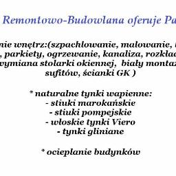 Przemysław Wlizło Firma Remontowo-Budowlana - Fantastyczny Remont Łazienki Wągrowiec