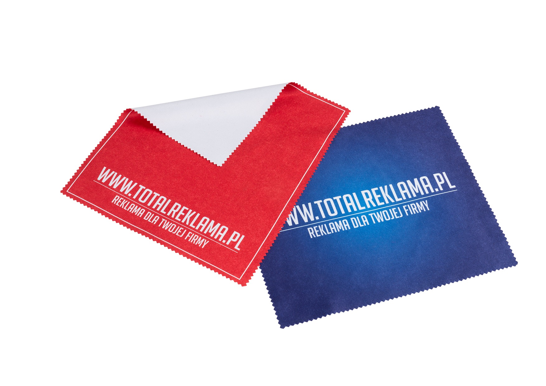 ściereczki do okularów z nadrukiem