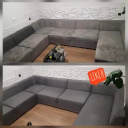 Pranie kanapy narożne