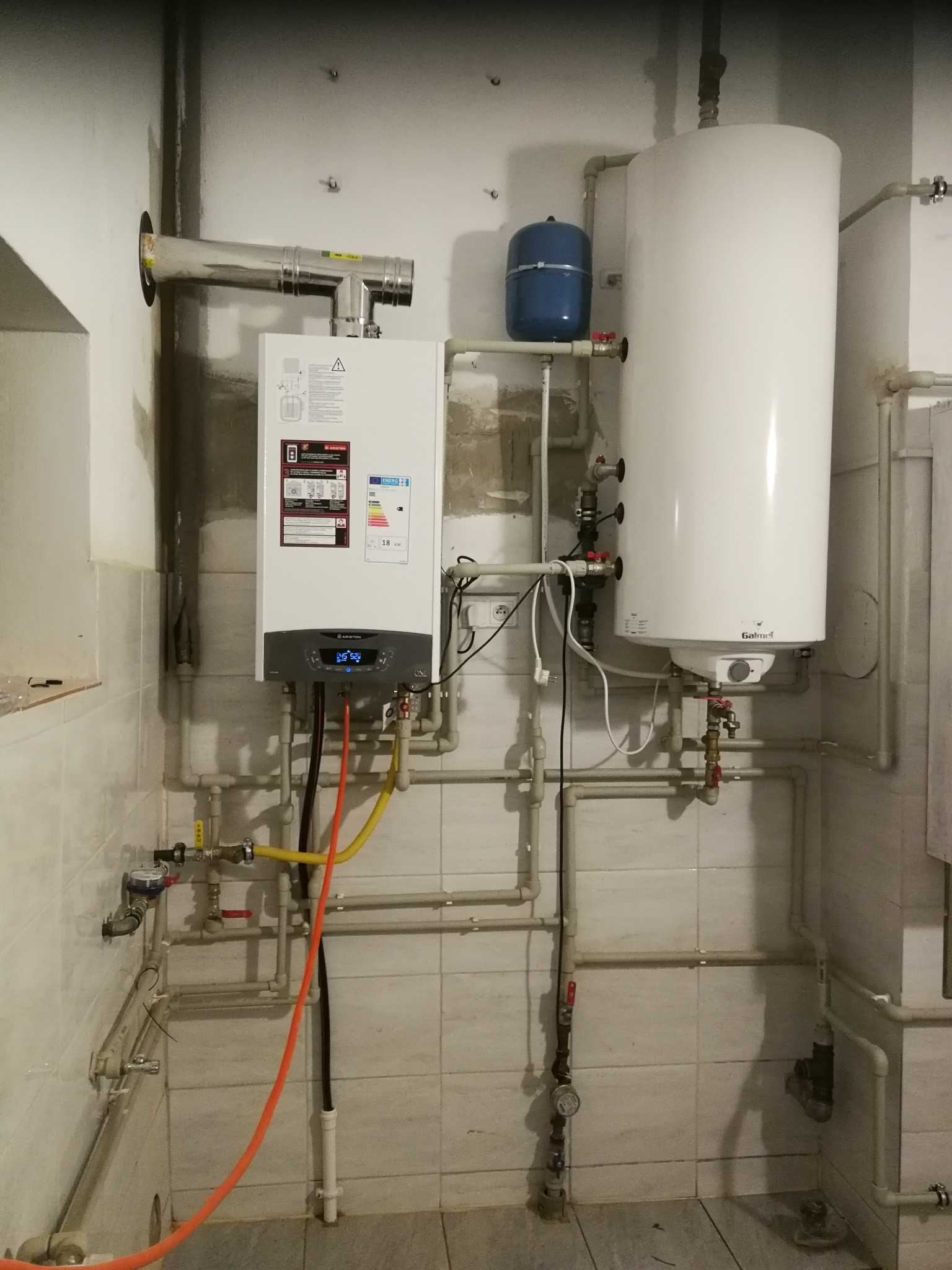 tem klient miał problem z uregulowaniem naleznosci kociół Ariston i bojler 120 l