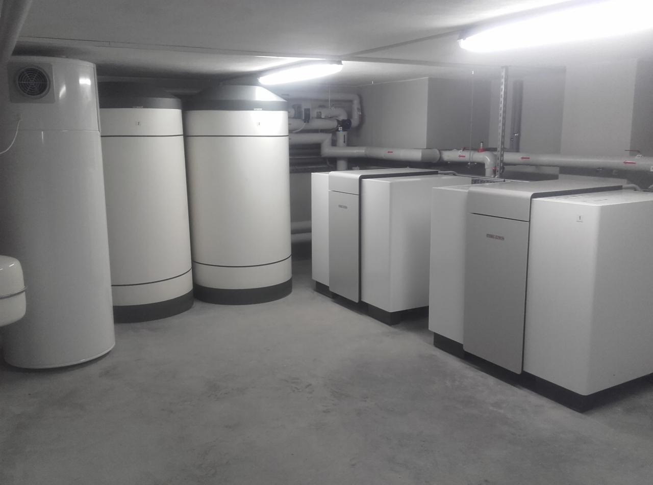 Kaskada gruntowych pomp ciepła STIEBEL ELTRON 54 kW
