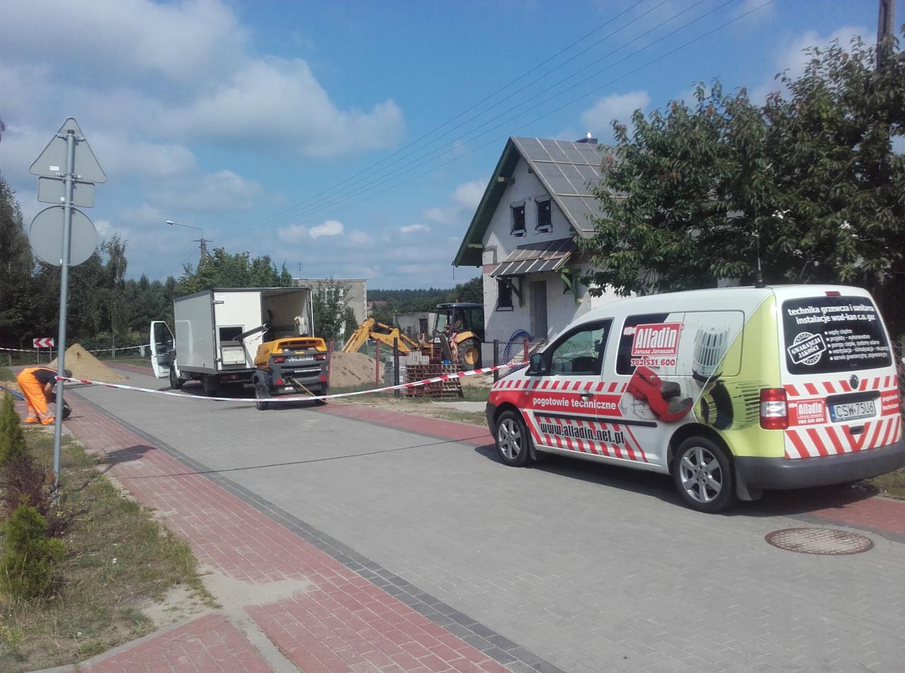 Przewierty, przeciski sterowane ,przyłącza ALLADIN