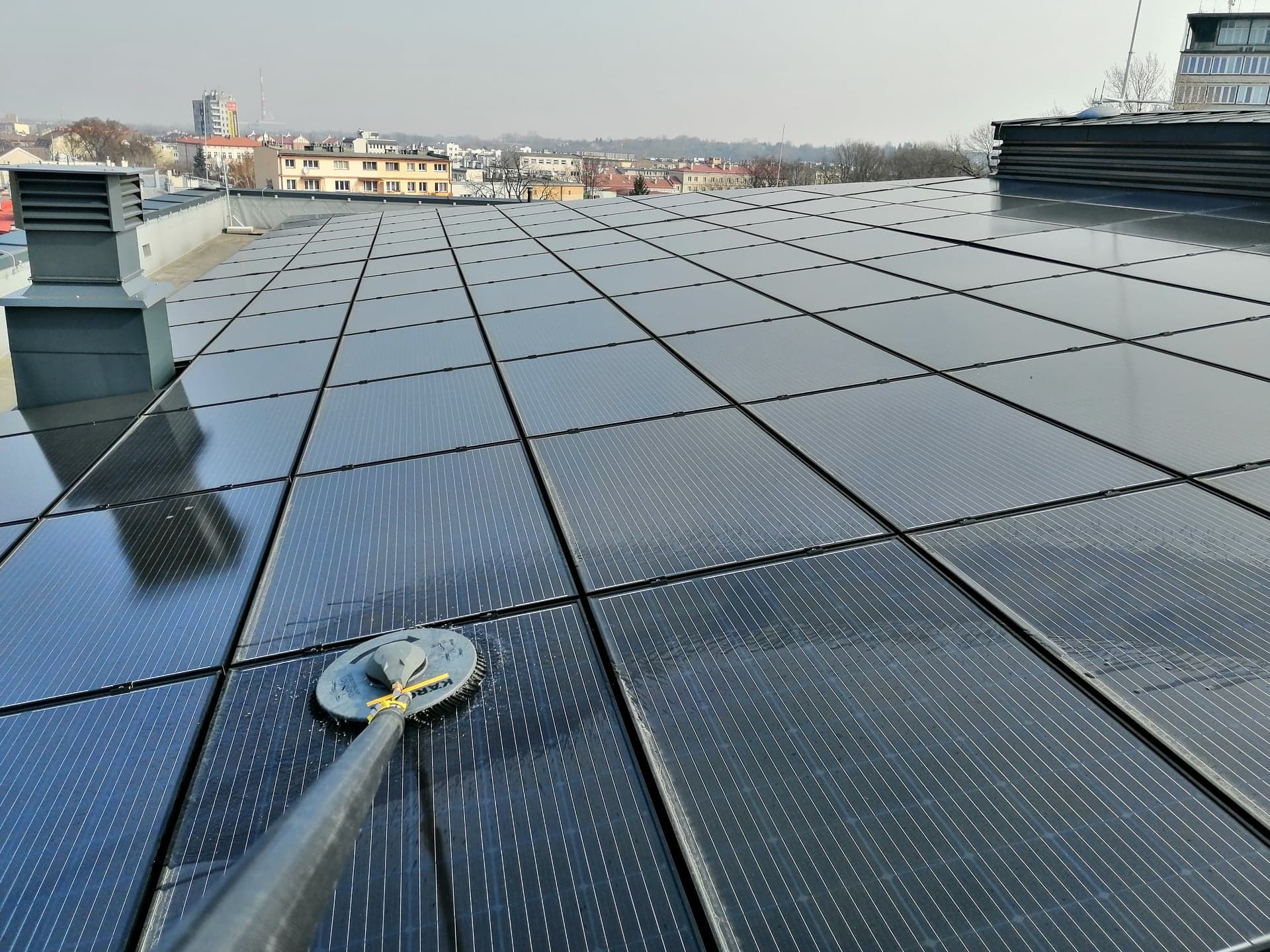 serwis przegląd i mycie instalacji PV