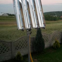 Inter Instal - Montaż obrotowego kolektora słonecznego