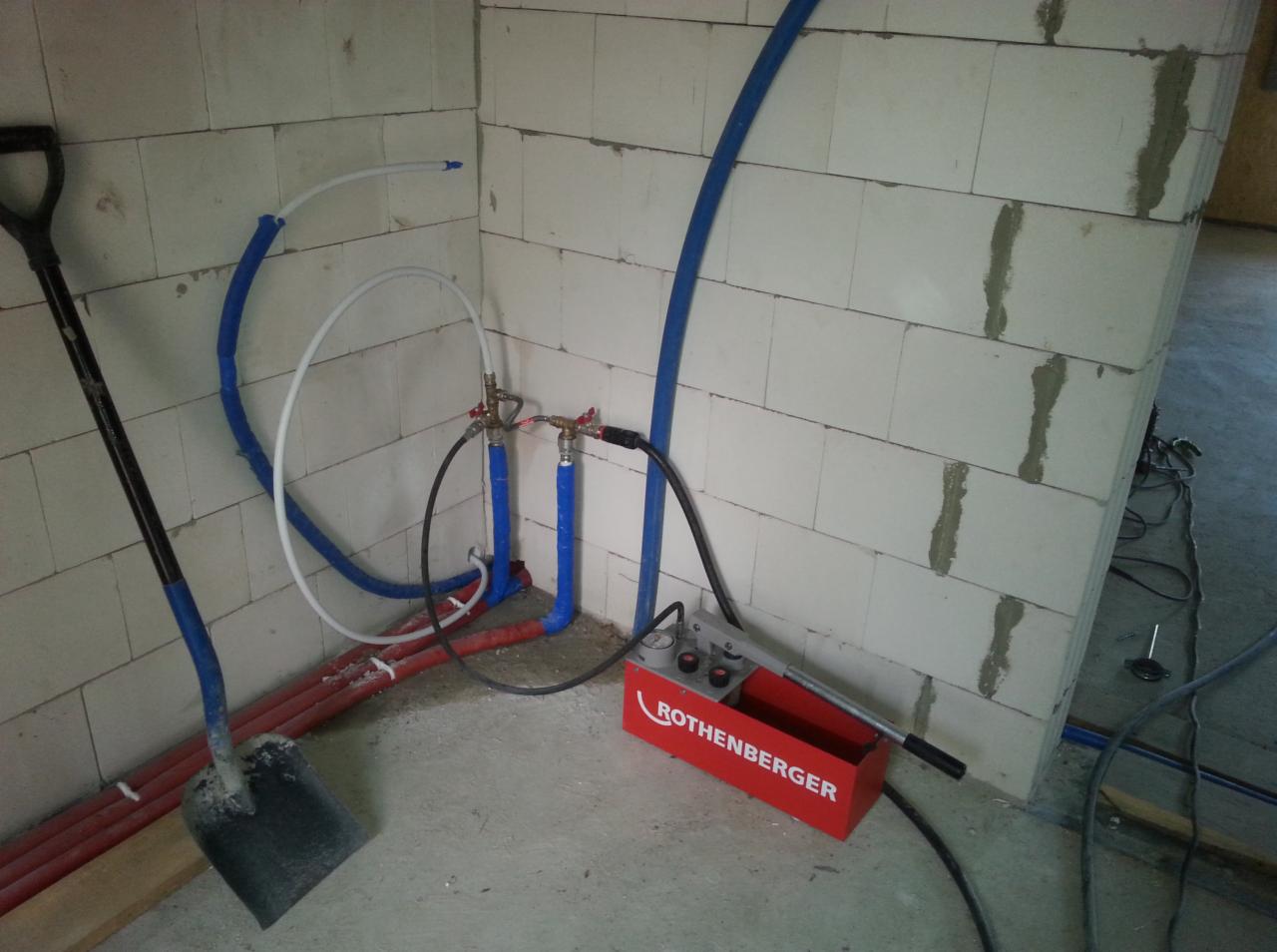 Próba szczelności instalacji cwu