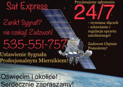 Sat Express 24/7 serwis anten - Fachowcy Oświęcim