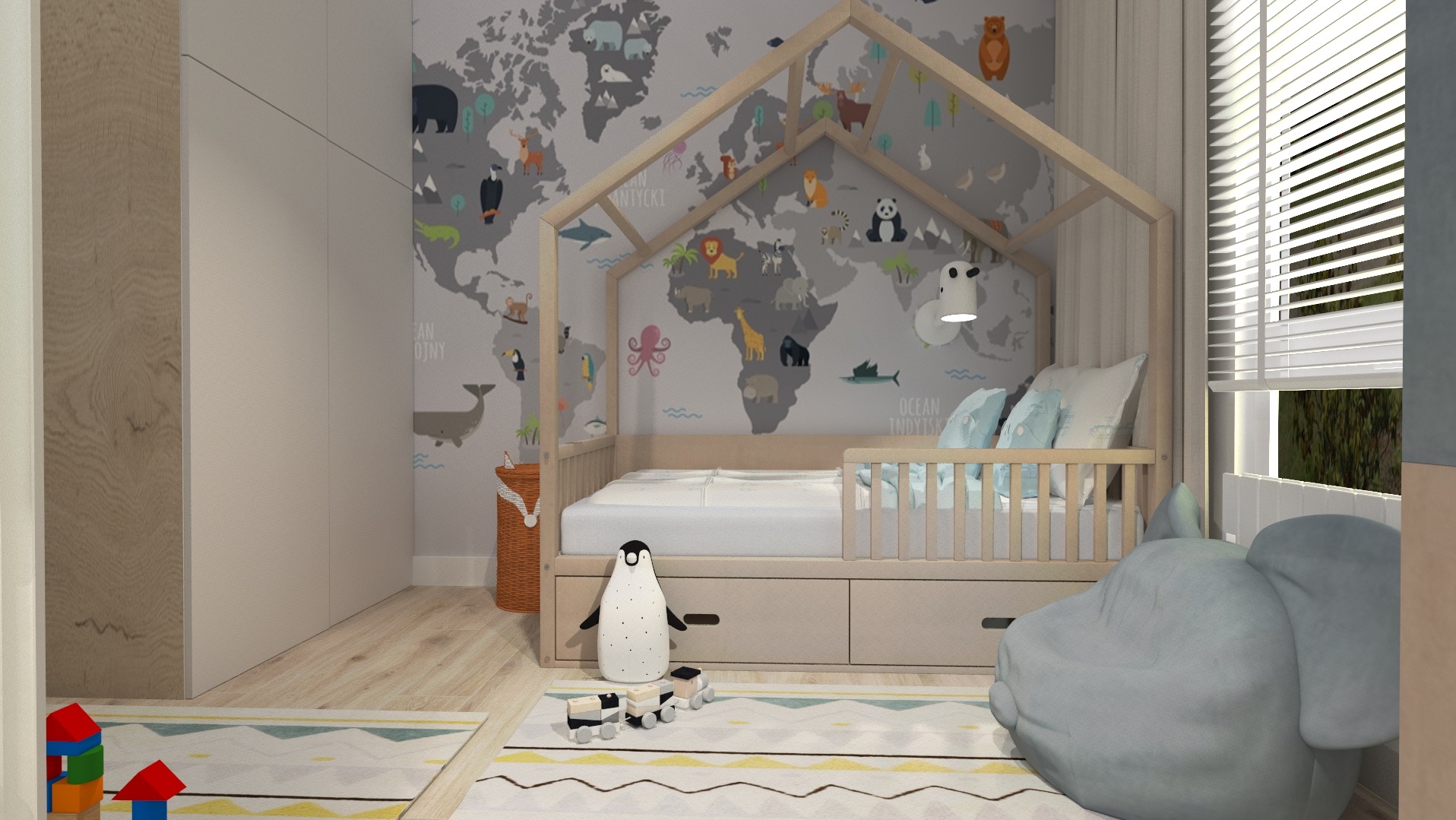 Bydgoszcz-pokój małego odkrywcy.