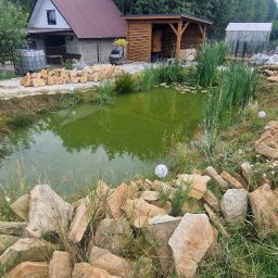 Oczko Mirzec przed pracą.