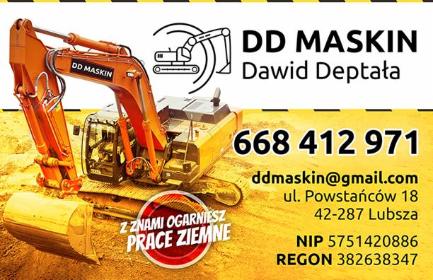 DD MASKIN - Układanie kostki granitowej Kamienica