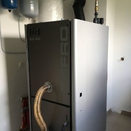 Hydrojarex-Usługi Hydrauliczne i Gazowe - Kotłownia na pellet.