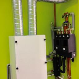 Kotłownia z pompą ciepła 