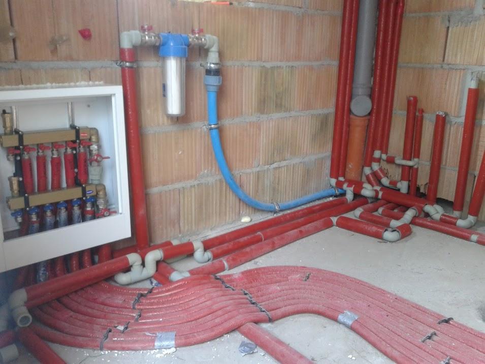 Rozdzielacz z instalacją CO