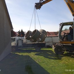 Concrete Road Dominik Ochman - Usługi koparką Montaż studni chłonnej