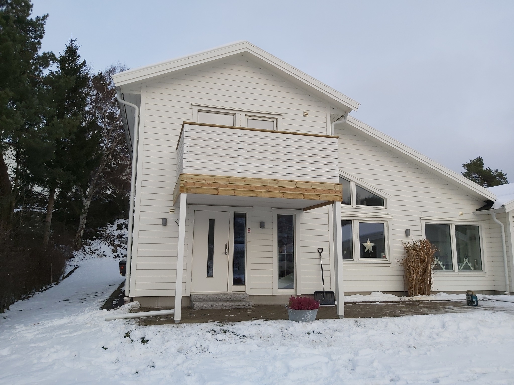 Dobudowa tarasu do istniejącego budynku