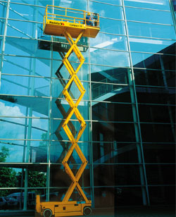 Podest roboczy nożycowy