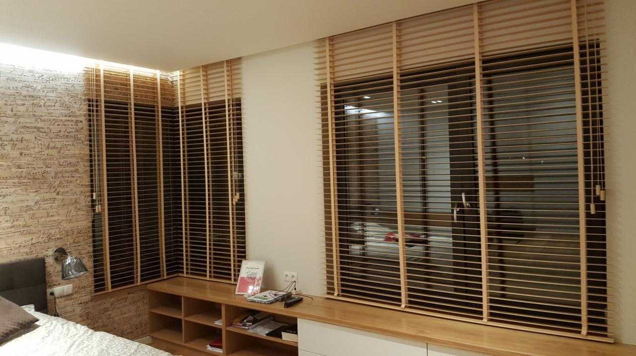 żaluzje drewniane