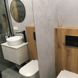 Łazienka pod klucz - Mikro Beton zamiast płytek